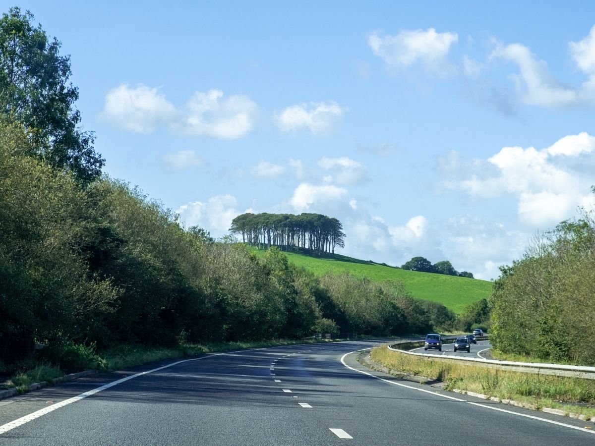 A30 nearly there trees