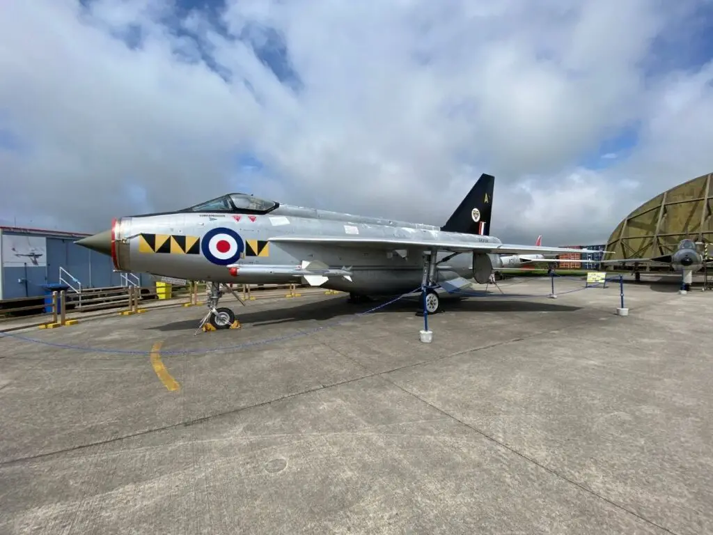 Plane at cornwall aviation museum