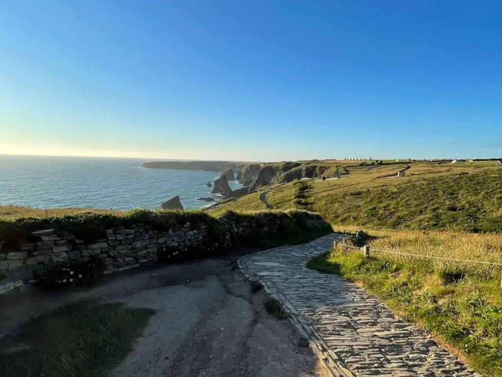 Path leading to bedruthan steps
