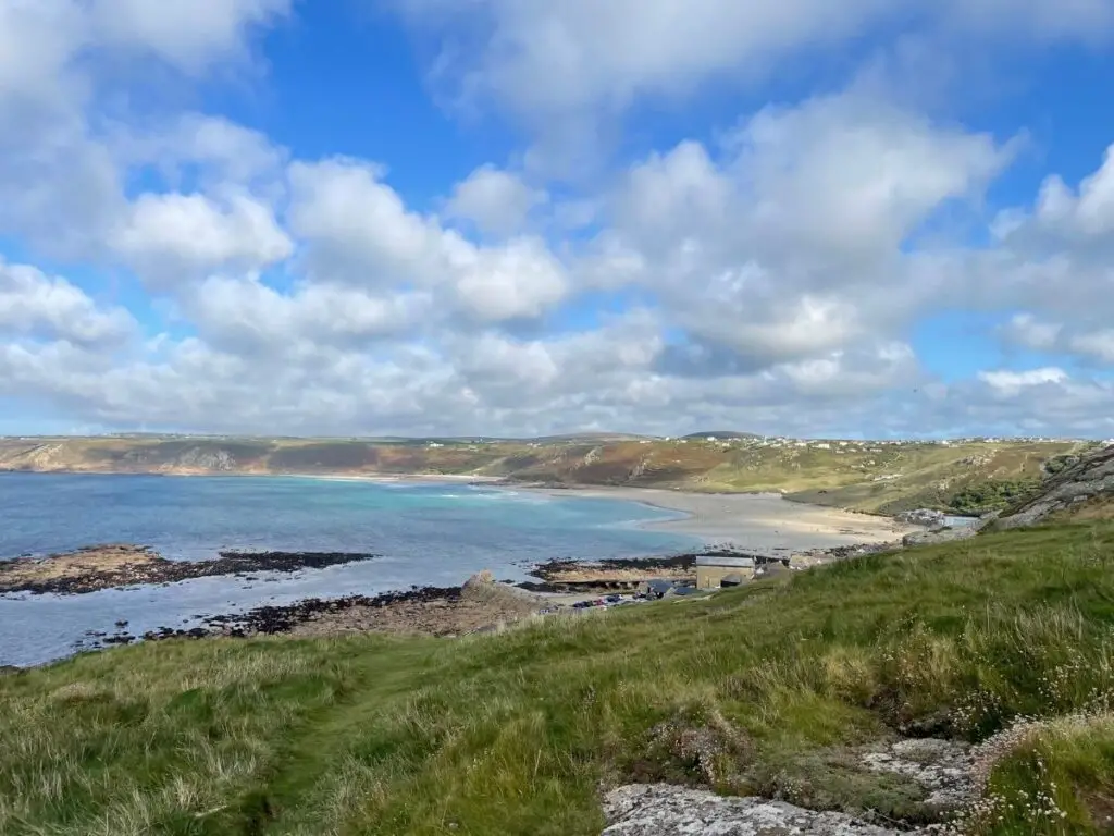 Sennen beach near Land's end