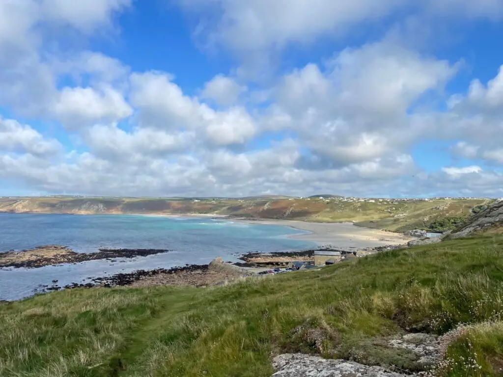 Sennen beach in October