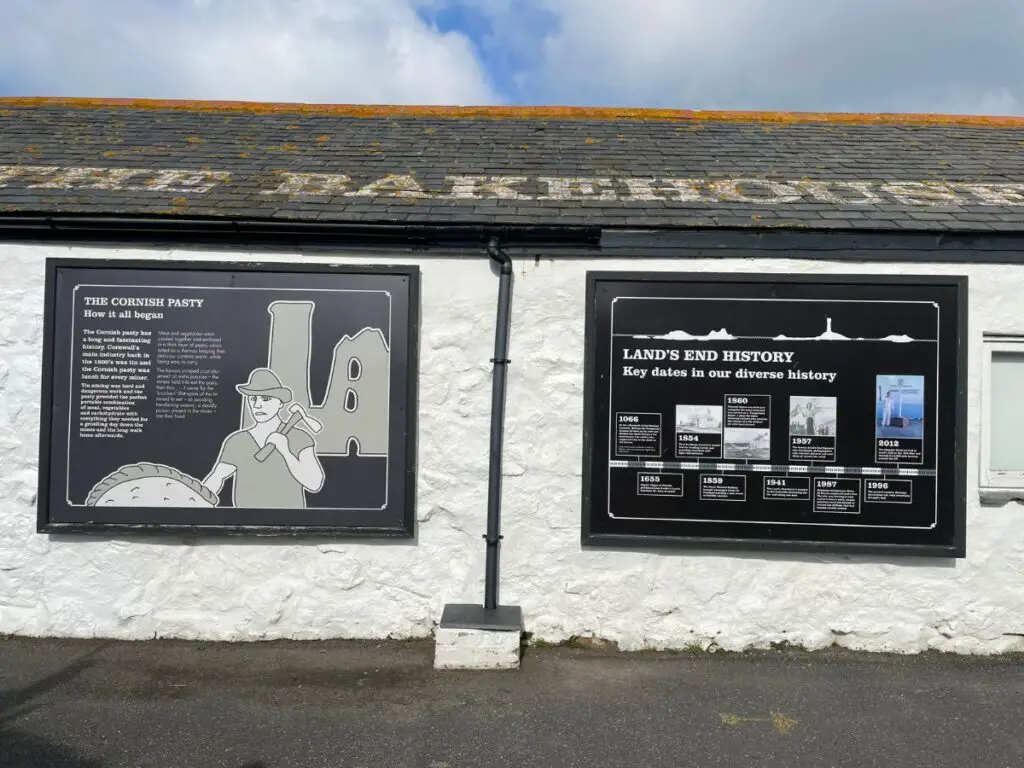 Bakehouse building at Land's End in Cornwall